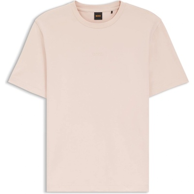 Boss Тениска Boss Mens BOSS ORANGE Oversized Tchup T-Shirt with Logo Detail - Pink 690