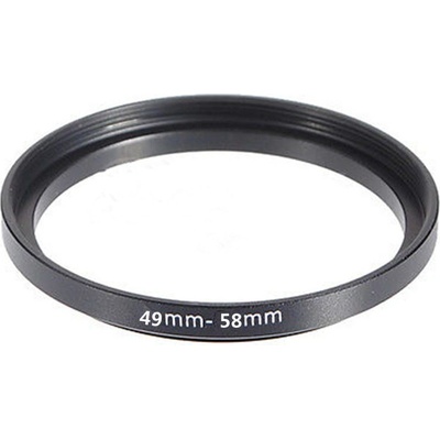 Метален преходник за филтри от 49 към 58мм