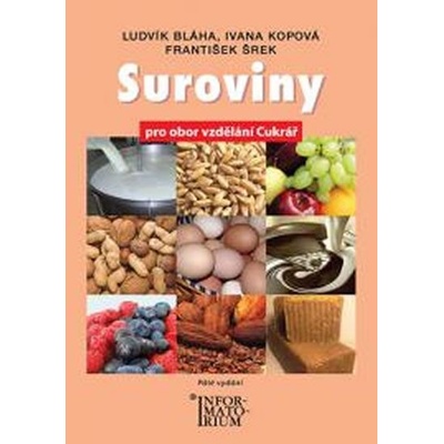 Suroviny UO cukrář - František Šrek; Ivana Kopová; Ludvík Bláha