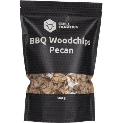 Grill Fanatics Pecan dřevěná štěpka BBQ 500 g