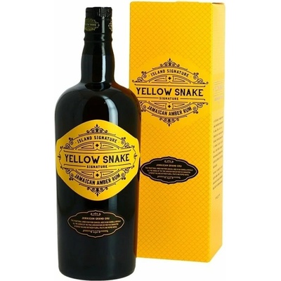 Yellow Snake Jamaican Amber Rum 40% 0,7l (karton)