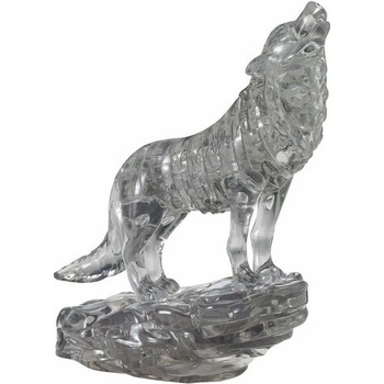 HCM Kinzel 3D Crystal puzzle Vlk 37 ks