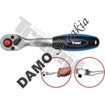 TRIUMF Račňa 72 zubová mierne vyhnutá, dvojkomp. rukoväť 1/4"