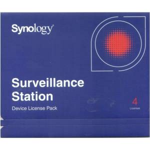 Synology Софтуер Synology Surveillance Device License Pack, за 4 компютъра