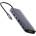 Anker Anker USB-C 8в1 хъб, USB-C, за 3 монитора, 5Gbps, сив (A83790A2)