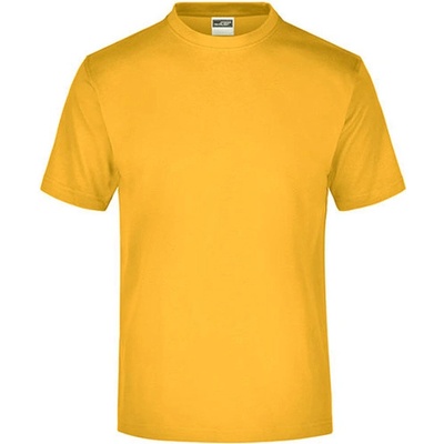 James & Nicholson tričko JN001 gold yellow