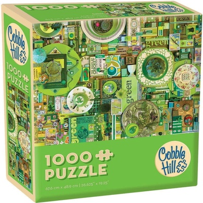 Cobble Hill The Rainbow Collection Green 1000 dielov