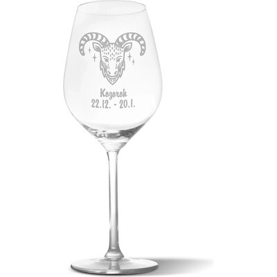 Sablio Pohár na víno Kozorožec 490 ml