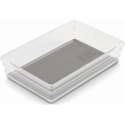 KIS SISTEMO 7 Organizér 22,5 x 15,5 x 5 cm transparentný/sivá 10016-A94