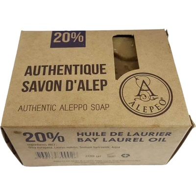 Alepeo Bio mýdlo s vavřínovým olejem 20% 190 g