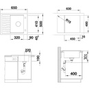 Image 1 of BLANCO ELON 45 S (524828)