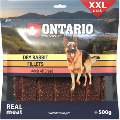 Ontario pochoutka Dry Rabbit Fillet 10 x 70 g