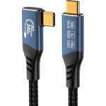 PremiumCord Кабел usb 4 usb-c - usb-c, 90 (ku4cb15)
