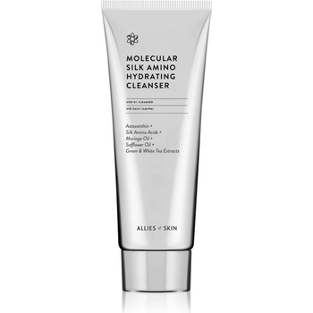 ALLIES OF SKIN Molecular Silk Amino Hydrating Cleanser овлажняващ почистващ гел с аминокиселини 100ml