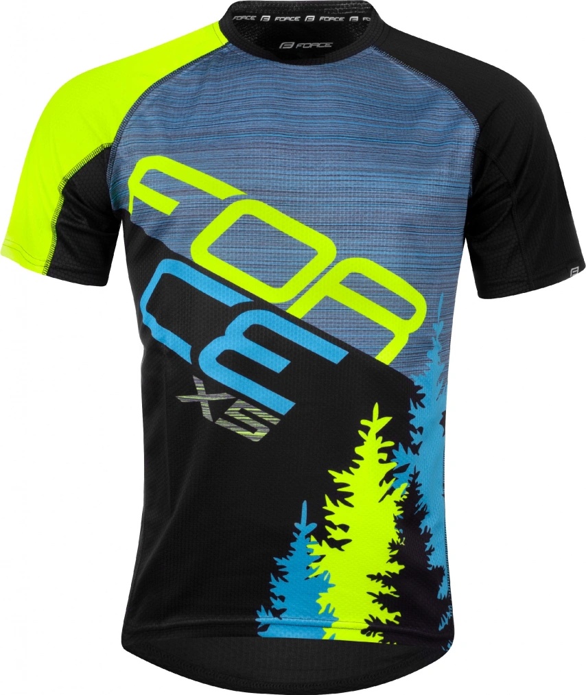 Force MTB X5 modro-fluo