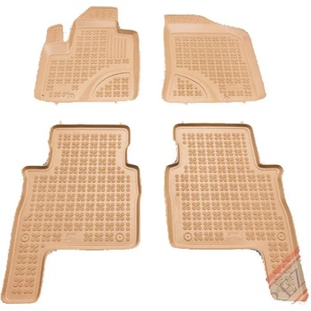 Rezaw-Plast Гумени стелки за HYUNDAI Santa Fe II (2006-2012) - тип леген бежов (201606B)