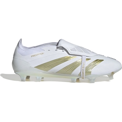 Adidas Футболни бутонки Adidas Predator Elite Fold-over Tongue Firm Ground Football Boots - White/Gold/Wht