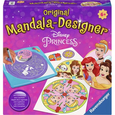 Ravensburger Творчески комплект Ravensburger - Мандала дизайнер, Дисни принцеси (7023847)