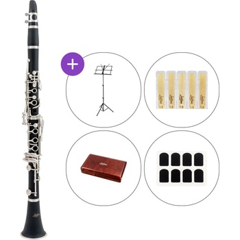 Latone LCL 700 SET Ebony Silver Bb Kларинет (LCL700ES-SET)