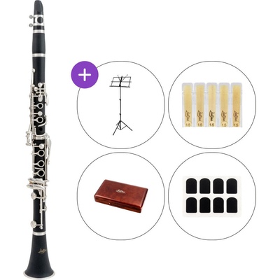 Latone LCL 700 SET Ebony Silver Bb Kларинет (LCL700ES-SET)