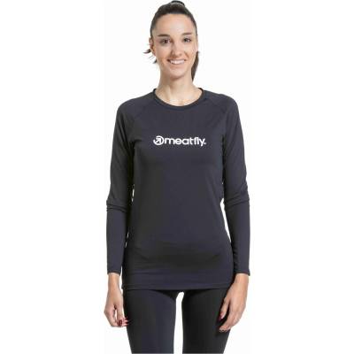 Meatfly дамска термо тениска Capa Black Meatfly | Cheren | ЖЕНИ | XS