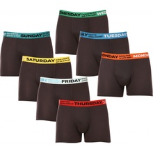 Gianvaglia 7 pack pánské boxerky černé GVG-5068