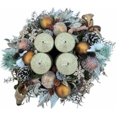 Adventný veniec Adrian, priemer 40 cm