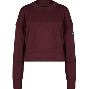 super. natural Дамски вълнен пуловер super. natural Women's Krissini Sweater Longsleeve - Wine Tasting (105-4023-0412)