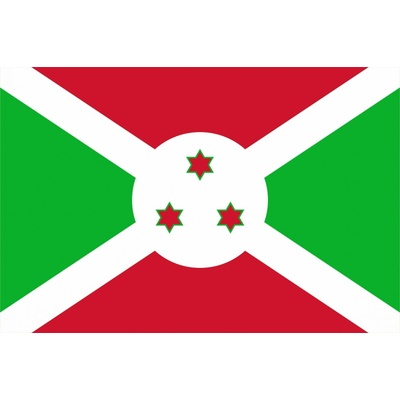 Burundi vlajka - 150 x 225 cm - tunel, karabína