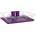 Muhler Сушилник за съдове Muhler MR-4831CR 48x31x10cm, лилав (MR-4831CR)