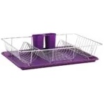 Muhler Сушилник за съдове Muhler MR-4831CR 48x31x10cm, лилав (MR-4831CR) - technomani