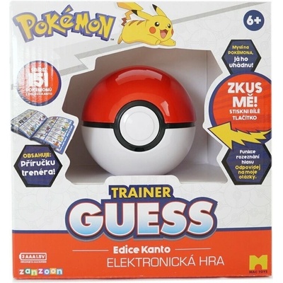 Mac Toys Elektronický kvíz Pokémon trainer guess CZ