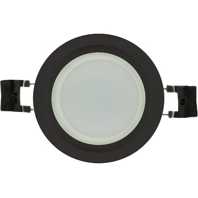 UltraLux Led СТЪКЛЕН ПАНЕЛ ЗА ВГРАЖДАНЕ, КРЪГ, 6w, 4200k, 220-240v ac, ip44, (lprg642bl)