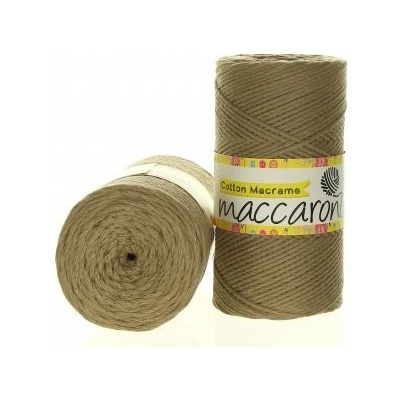 Maccaroni Cotton Macrame béžová 55-302