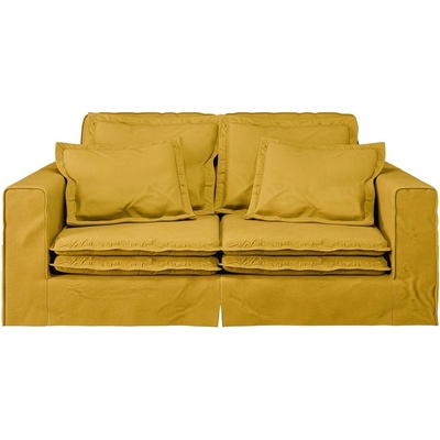 ROPEZ Жълт диван 196 cm Nora - Ropez (Nora Bis tk. Enjoy New 40)