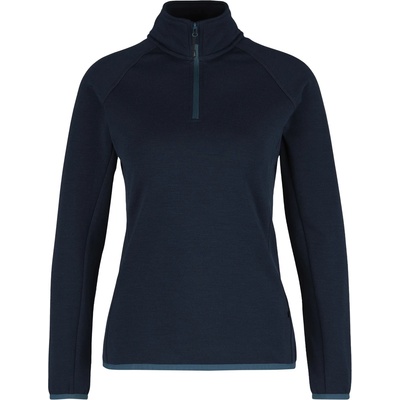Heber Peak Дамски вълнен пуловер Heber Peak Women's MerinoBlend SaplingHe. Half Zip Jumper - Navy - размер 3XL (105-5567-0217)
