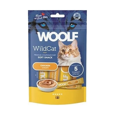 WOOLF WildCat Cream Regular Chicken 5 x 14 g