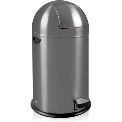 EKO-Europe EKO Кош за отпадъци с педал KICK CAN - 33 литра - сив (EKO 964800 - Grey)