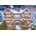Bluebird Puzzle - Puzzle Christmas House - 1 000 piese