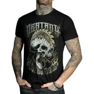 HYRAW Мъжка тениска HYRAW - Graphic - DESTROY - SS21-M14-TSH