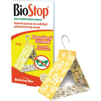 BioStop lepová a monitorovacia pasca na potravinové mole, 2ks/bal