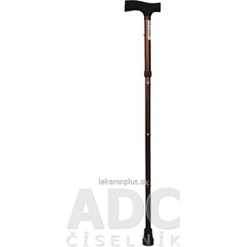 FAZZINI PALICA skladacia odľahčená hnedá, nastaviteľná (82-92 cm) 1x1 ks