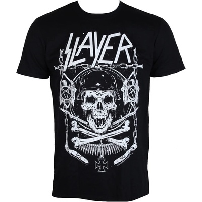 ROCK OFF мъжка тениска Slayer - Череп & Кости - ROCK OFF - SLAYTEE36MB