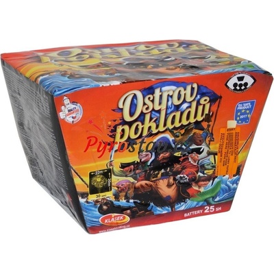 Klásek Trading s.r.o. Kompakt Ostrov pokladů 25 ran