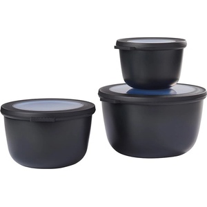 Mepal Кутии за храна 3 бр. Nordic black - Mepal (106231041100)
