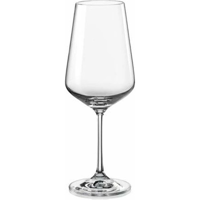Crystalex CZ BOHEMIA SANDRA SKLENICE NA ČERVENÉ VÍNO 6 x 450 ml