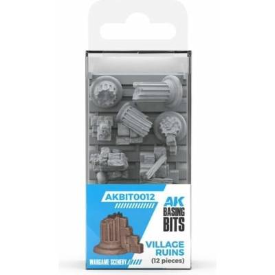 Dekorace AK Interactive Village Ruins 12 ks