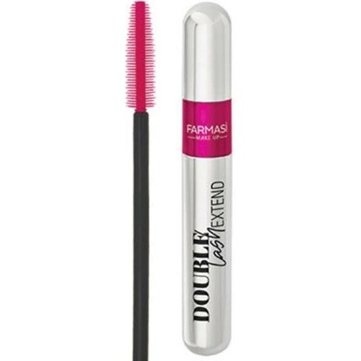 Farmasi Double Lash Extend riasenka pre predĺženie natočenie a objem Black 12 ml