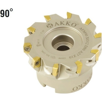 Nástrčná rohová fréza 40mm pro XOMX 1204 , AKKO AFM90-XO12-D40-A16-Z05-H