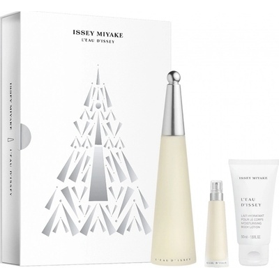 Issey Miyake L'Eau d'Issey EDT 100 ml + EDT 10 ml + telové mlieko 50 ml